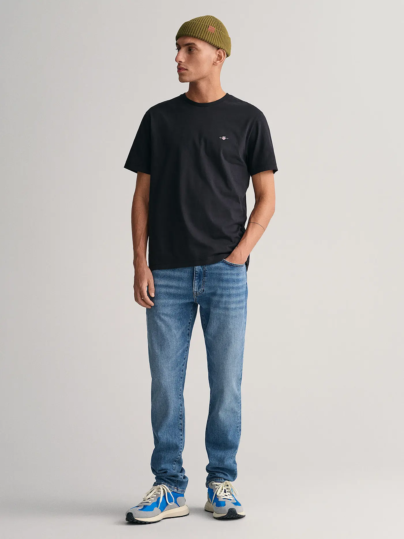 GANT | T-Shirt Regular Fit | schwarz